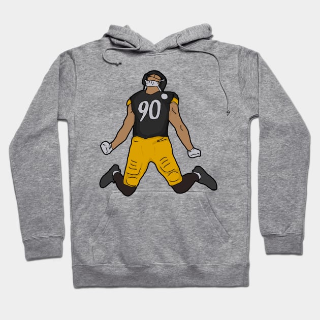 T.J. Watt Hoodie by pineapplesplit